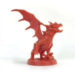 فیگور رزینی اژدهای جوان Young Dragon برای D&D و بازی‌های نقش‌آفرینی