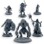 فیگور راهزنان باتلاق میاسما D&D | بسته دشمنان