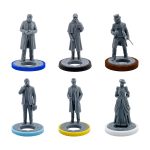 مجموعه کامل فیگورهای Scotland Yard Sherlock Holmes Edition برای بازی رومیزی