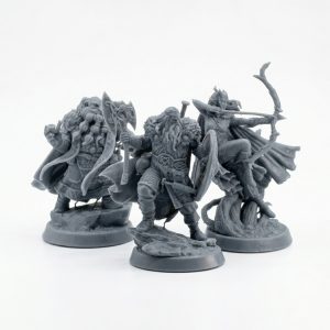 فیگورهای رزینی وایکینگ مجموعه Valhalla Legends برای بازی‌های رومیزی و D&D