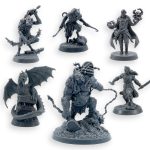 فیگور راهزنان دره سیاه D&D | بسته دشمنان