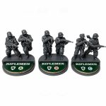 ست کامل فیگور و مینیاتور رزینی بازی رومیزی Undaunted: Normandy