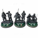 ست کامل فیگور و مینیاتور رزینی بازی رومیزی Undaunted: Normandy