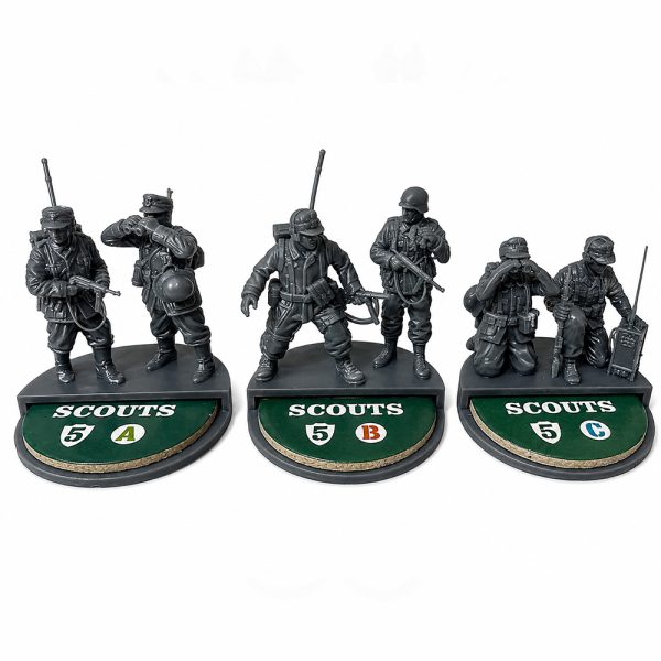 ست کامل فیگور و مینیاتور رزینی بازی رومیزی Undaunted: Normandy