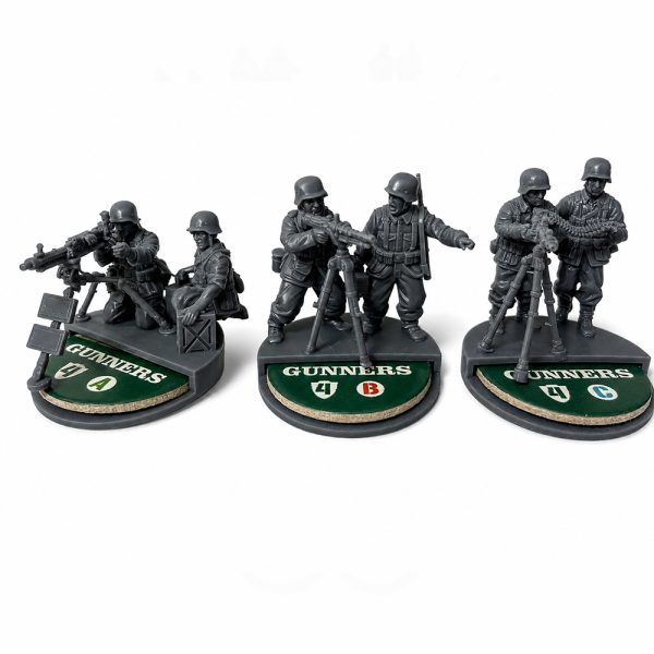 ست کامل فیگور و مینیاتور رزینی بازی رومیزی Undaunted: Normandy